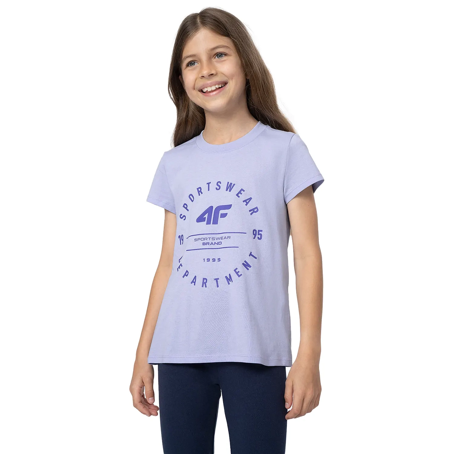 Koszulka dziecięca 4F 4FJSS23TTSHF280-52S
