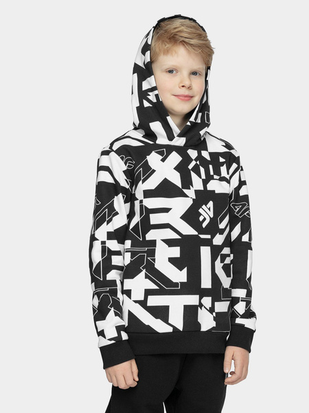 Bluza dziecięca z kapturem 4F HJZ21-JBLM007-20S