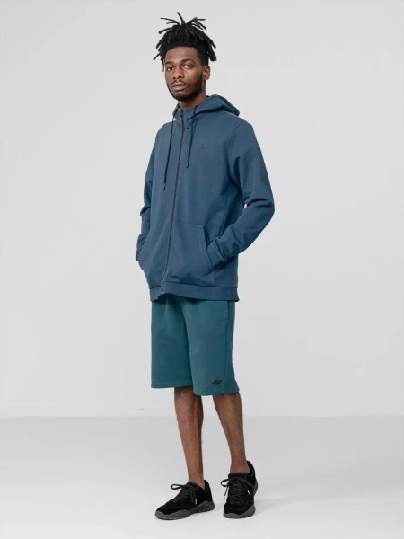 Bluza męska z kapturem rozpinana 4F H4Z22-BLM353-32S