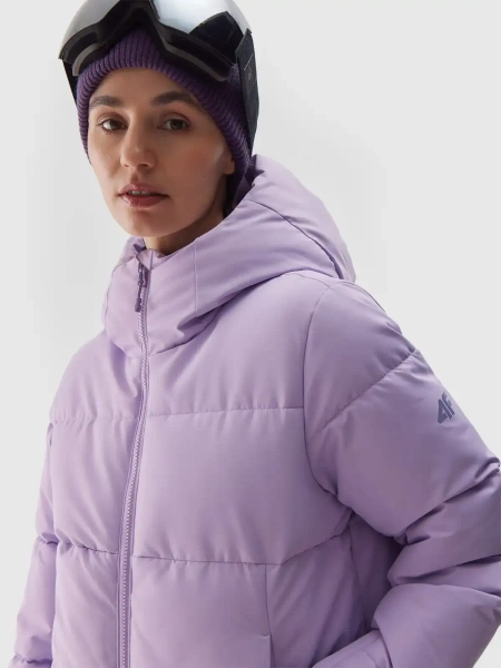 Kurtka damska zimowa puchowa narciarska 4F 4FWAW24TTJAF573-52S