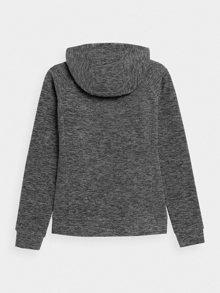 Bluza damska z kapturem rozpinana polarowa 4F NOSH4-PLD351-24M