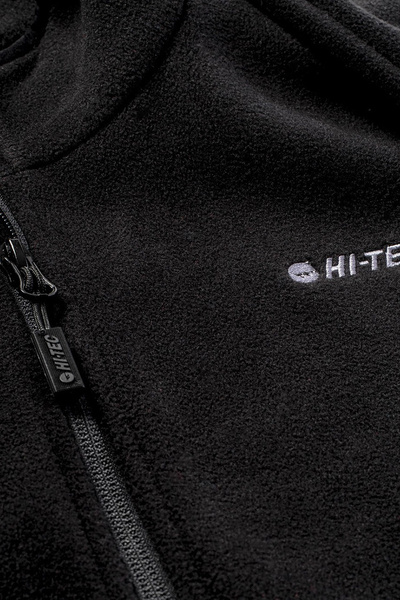 Bluza męska rozpinana polarowa HI-TEC DENTON BLACK