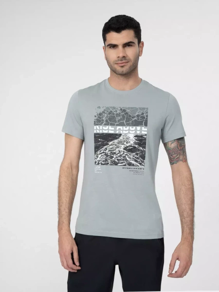 Koszulka męska 4F 4FSS23TTSHM490-25S