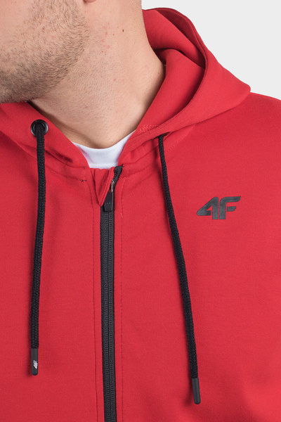 Bluza męska z kapturem rozpinana 4F H4L20-BLM003-62S