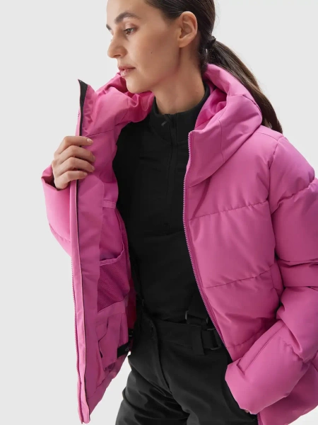 Kurtka damska zimowa puchowa narciarska 4F 4FWAW24TTJAF573-55S