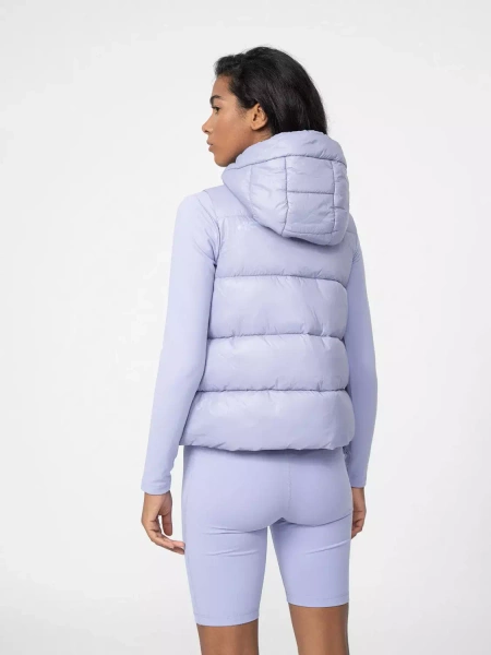 Kurtka damska puchowa bezrękawnik 4F 4FSS23TDJAF092-52S