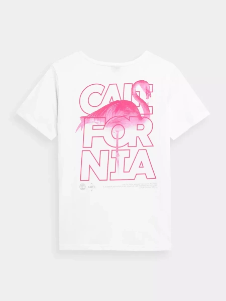 Koszulka damska 4F 4FSS23TTSHF561-10S