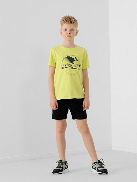 Koszulka dziecięca 4F JUNIOR HJL22-JTSM012-71S