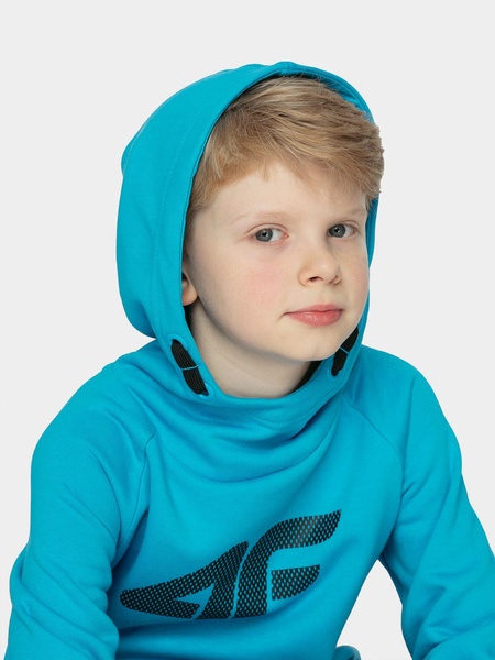 Bluza dziecięca z kapturem 4F HJZ21-JBLM001C-33S