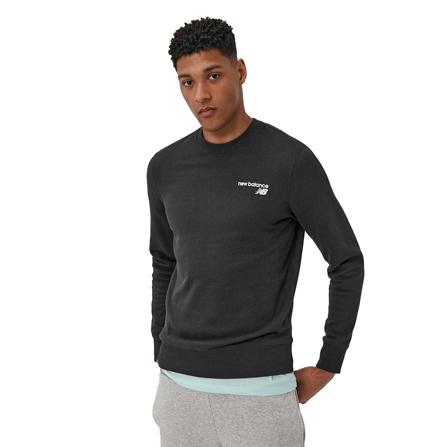 Bluza męska NEW BALANCE MT03911-BK