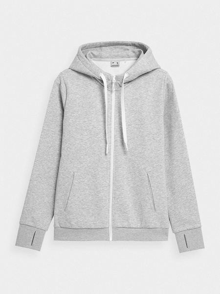 Bluza damska z kapturem rozpinana 4F H4L22-BLD353-27M