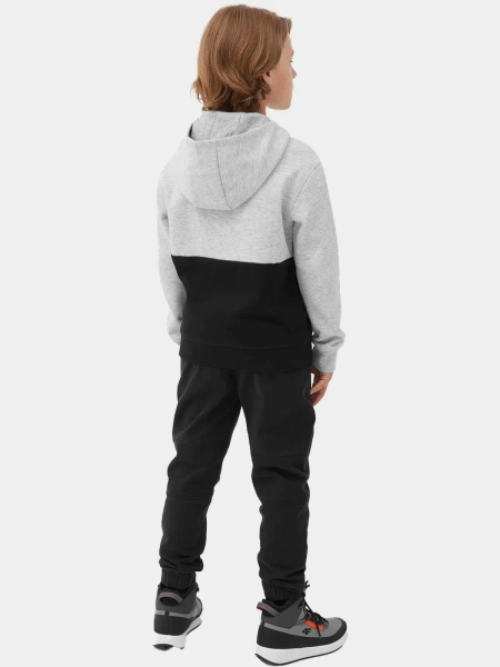 Bluza dziecięca z kapturem 4F 4FJAW23TSWSM628-27M 
