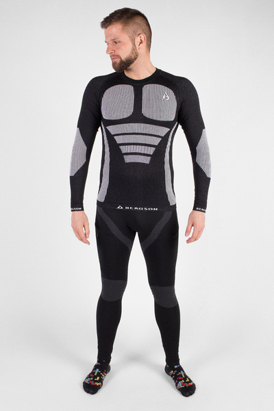 Koszulka męska termoaktywna BERGSON M LS BREEZE