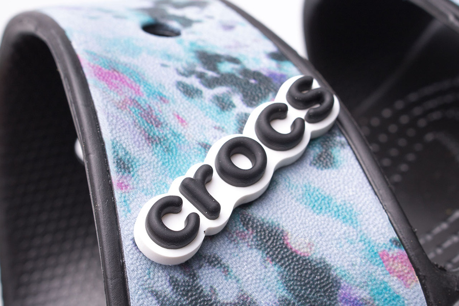 Klapki damskie CROCS CLASSIC TIE DYE GRAPHIC 207283-988