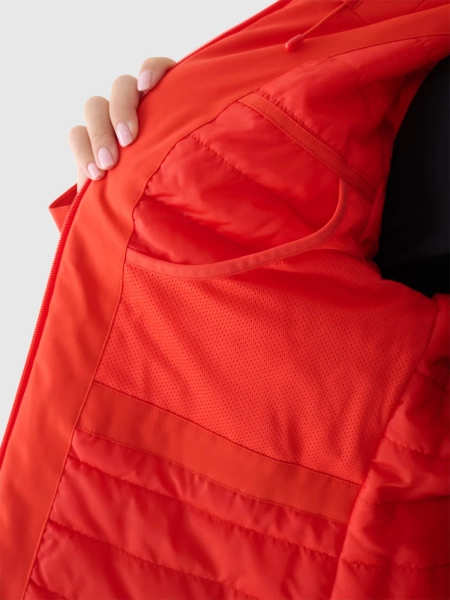 Kurtka damska zimowa narciarska 4F 4FWAW24TTJAF572-62S