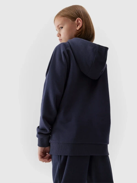 Bluza dziecięca z kapturem 4F 4FJAW23TSWSM626-31S