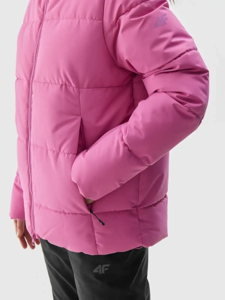 Kurtka damska zimowa puchowa narciarska 4F 4FWAW24TTJAF573-55S