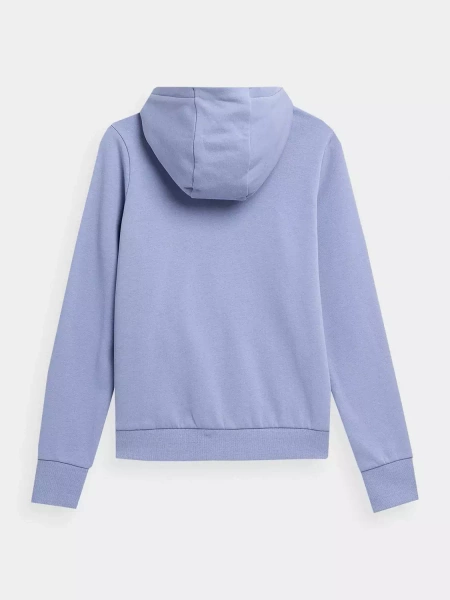 Bluza damska z kapturem rozpinana 4F 4FSS23TSWSF373-32S