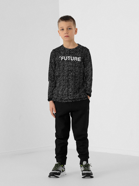 Spodnie dresowe dziecięce 4F HJL22-JSPMD001-20S