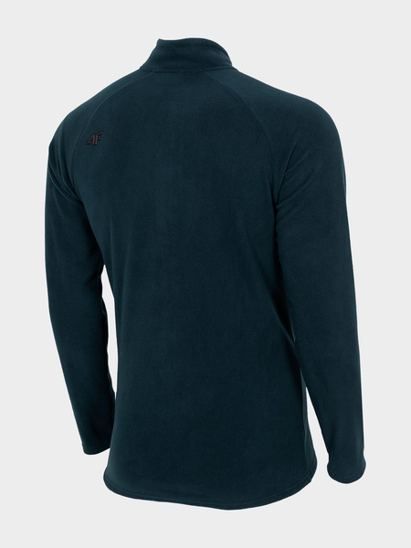 Bluza męska z kapturem rozpinana polarowa 4F H4Z21-BIMP030-31S