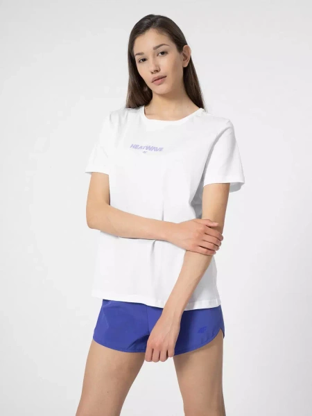 Koszulka damska 4F 4FSS23TTSHF561-10S