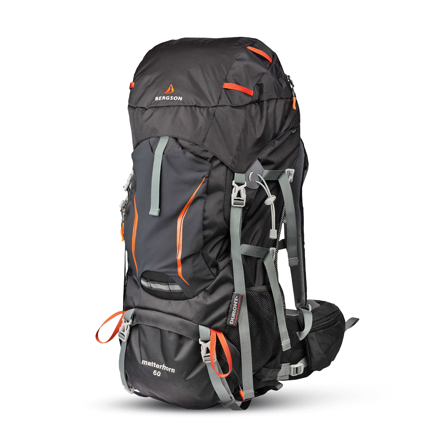 Plecak turystyczny BERGSON MATTERHORN 60 BLACK