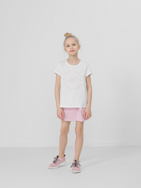 Koszulka dziecięca 4F JUNIOR HJL22-JTSD003-10S 