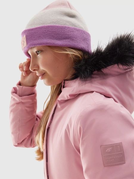 Czapka zimowa dziecięca 4F 4FJAW23ACAPF261-56S
