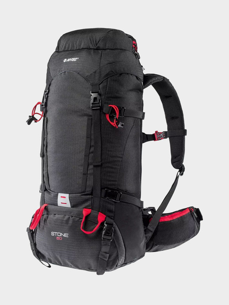 Plecak turystyczny HI-TEC STONE 50 BLACK/RED
