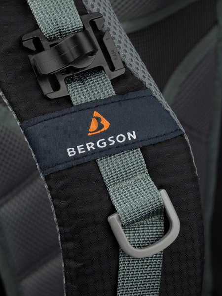 Plecak turystyczny BERGSON MOLDE 30 BLACK/ORANGE