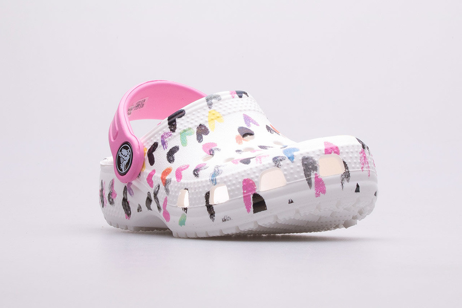 Chodaki CROCS CLASSIC HEART CLOG KIDS 207000-100