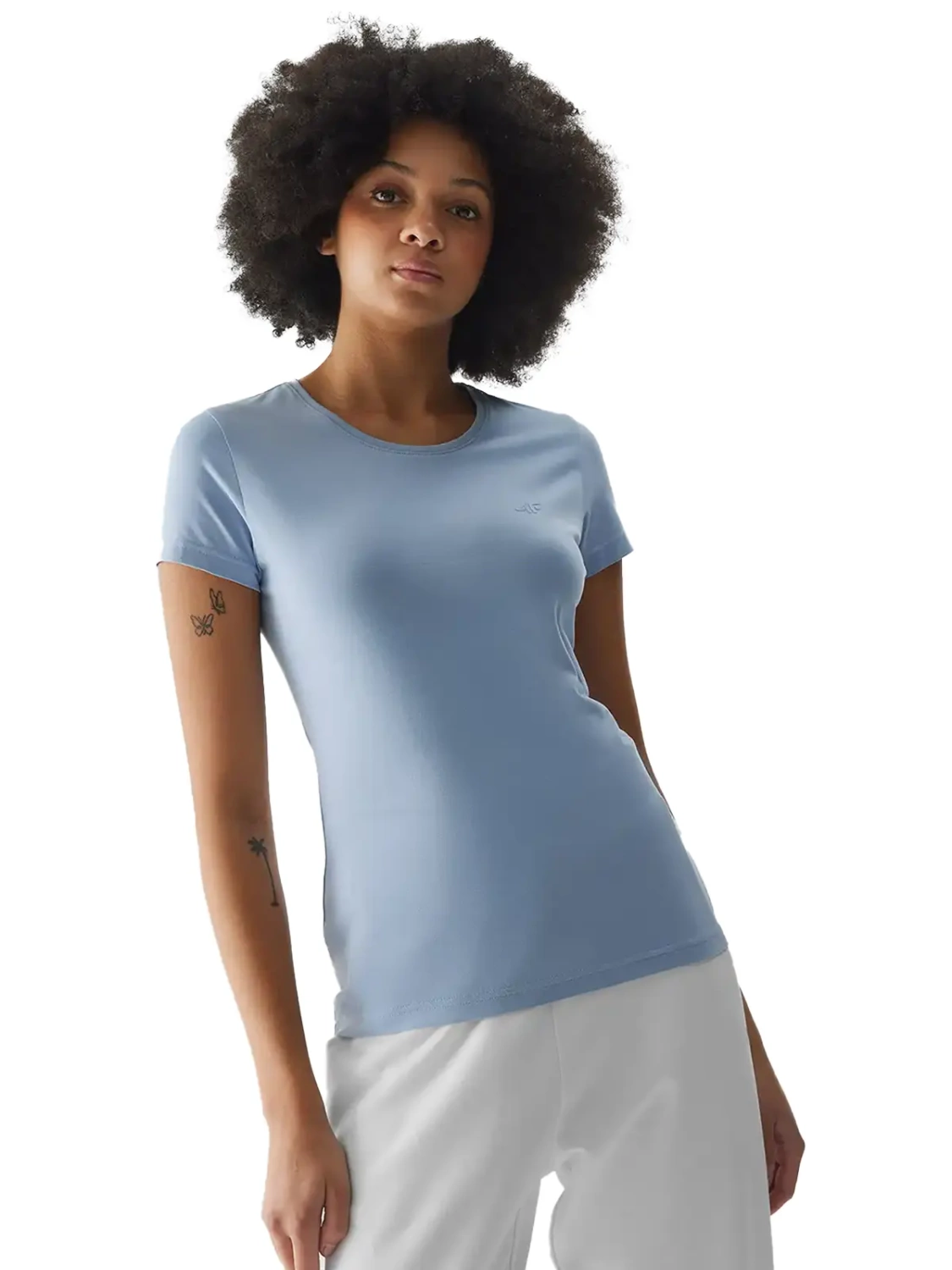 Koszulka damska  4F 4FWSS24TTSHF1161-34S