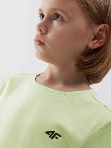 Koszulka dziecięca 4F 4FJAW23TTSHM0795-42S