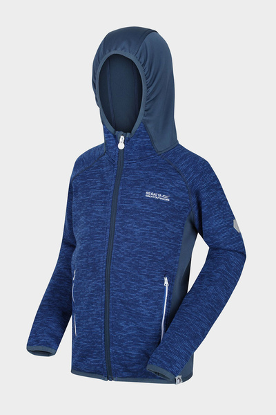 Bluza dziecięca z kapturem rozpinana polarowa REGATTA DISSOLVER 2 RKA263-UQ2