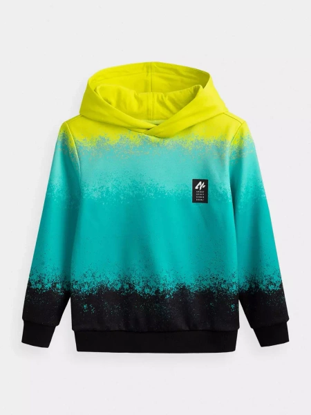 Bluza dziecięca z kapturem 4F 4FJAW22TSWSM475-90A