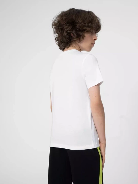 Koszulka dziecięca 4F 4FJSS23TTSHM322-10S