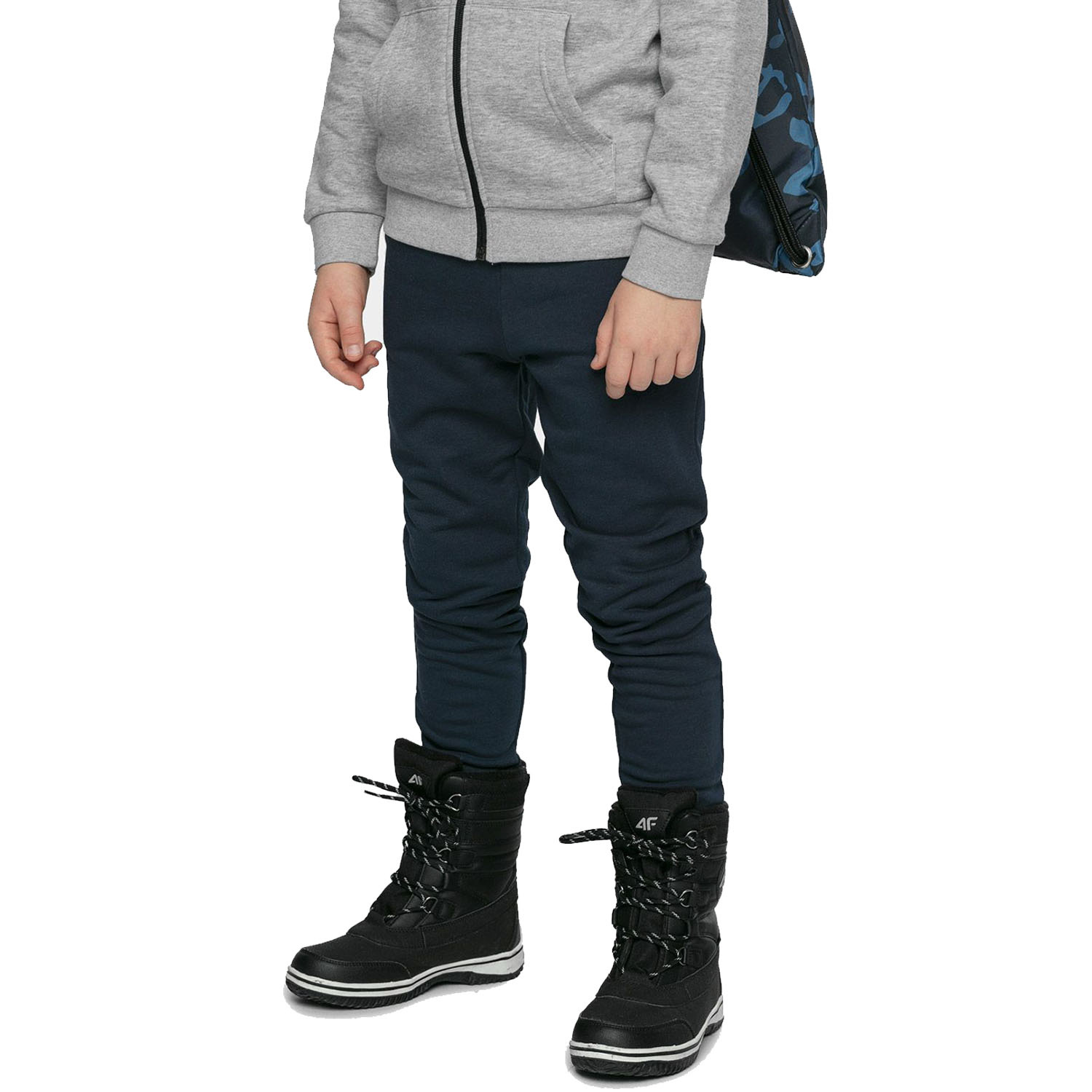 Spodnie dresowe dziecięce 4F HJZ21-JSPMD001B-31S