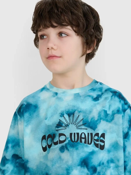 Koszulka dziecięca 4F 4FJWSS25TTSHM1916-90A