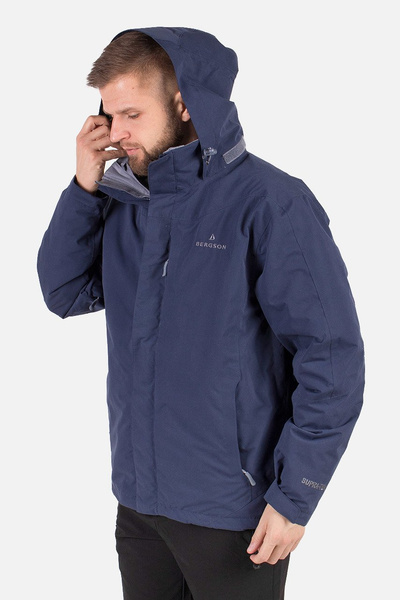 Kurtka męska Bergson Aspect Stx 3w1 Majolica Navy