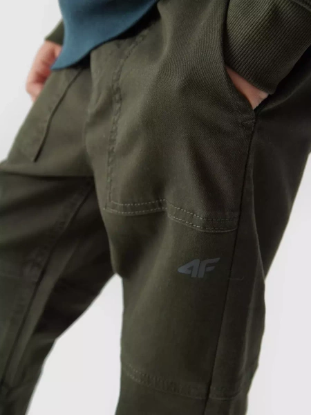 Spodnie dresowe dziecięce 4F 4FJAW23TTROM412-43S 