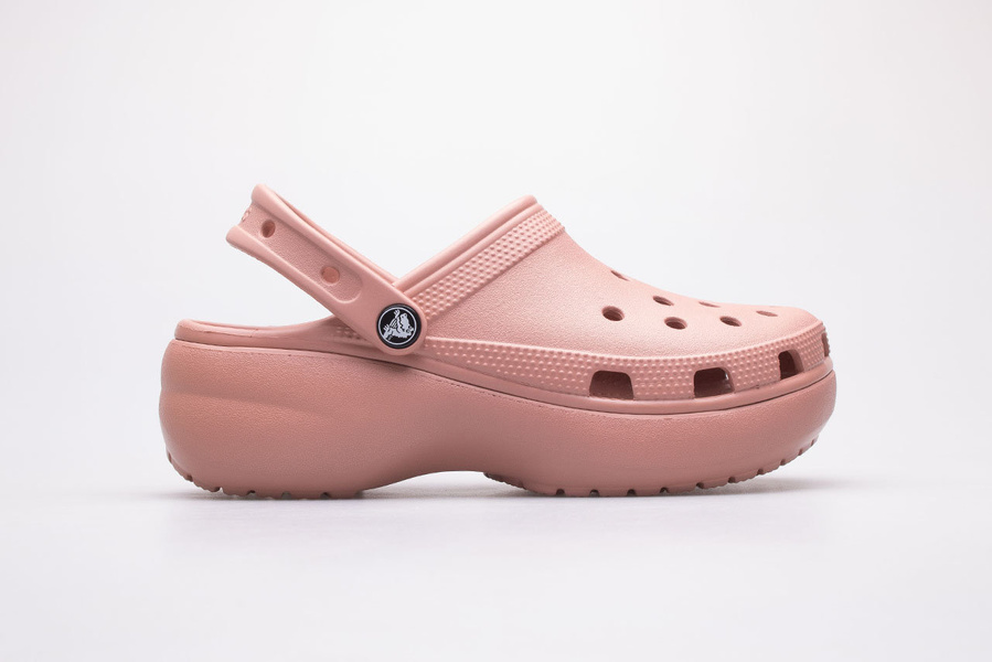Chodaki damskie CROCS CLASSIC PLATFORM CLOG 206750-6RL