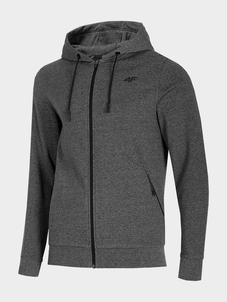 Bluza męska z kapturem rozpinana 4F H4L21-BLM016-23P