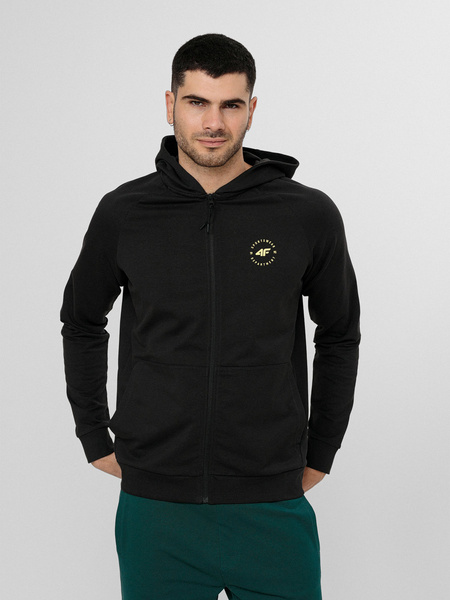 Bluza męska z kapturem rozpinana 4F H4L22-BLM019-22S