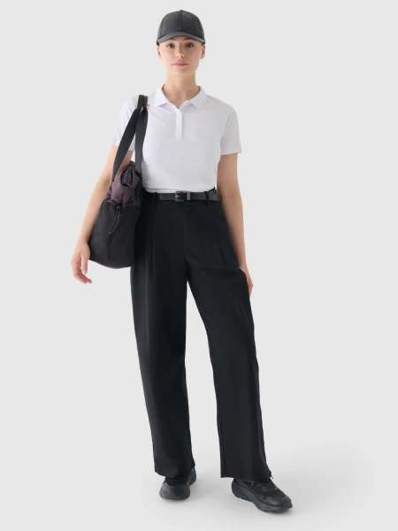 Koszulka damska polo 4F 4FWMM00TPTSF317-10S