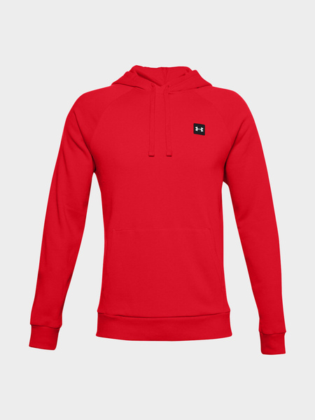 Bluza męska z kapturem Under Armour RIVAL HOODIE 1357092-600