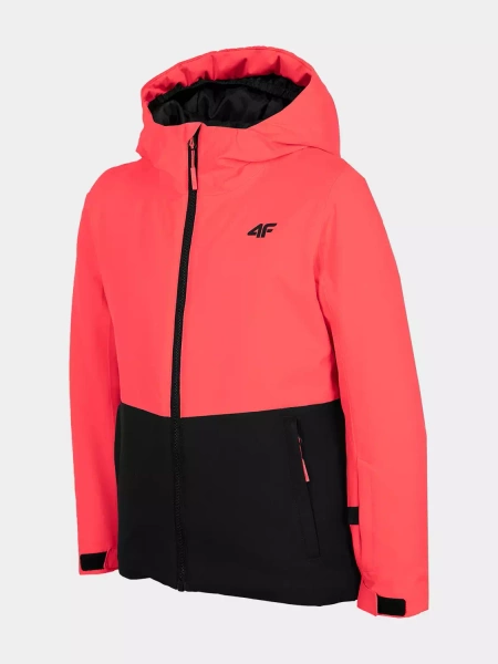 Kurtka dziecięca zimowa narciarska 4F HJZ22-JKUDN001-63N