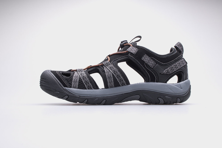 Sandały męskie trekkingowe BERGSON SOBAT Hiking BRG00128 graphite
