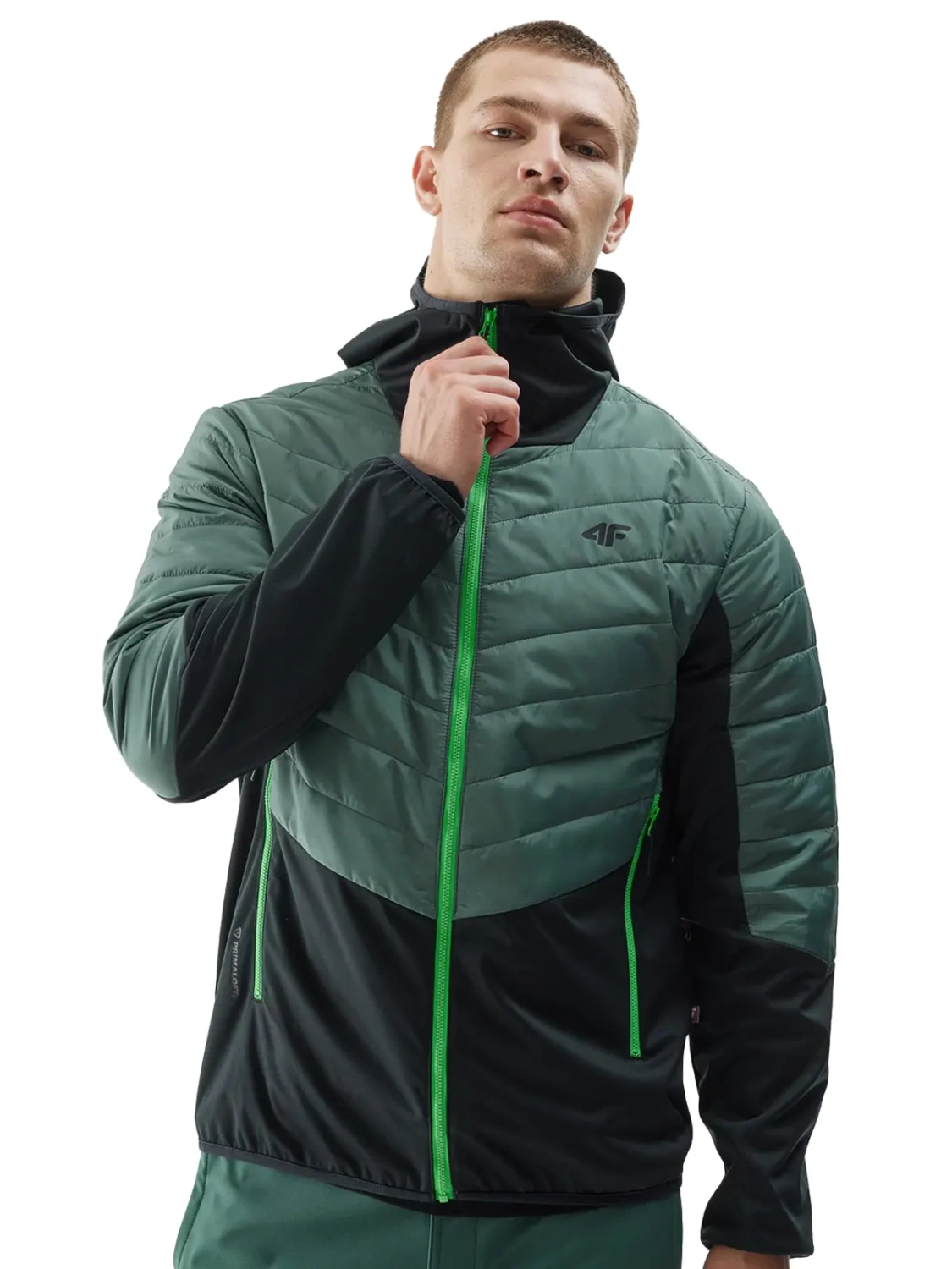 Kurtka męska softshell wiatroodporna 4F 4FAW23TTJAM310-44S