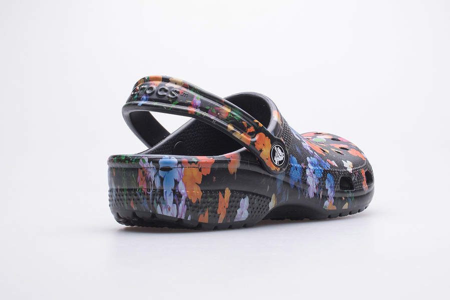 Chodaki CROCS CLASSIC FLORAL CLOG 206376-0C4