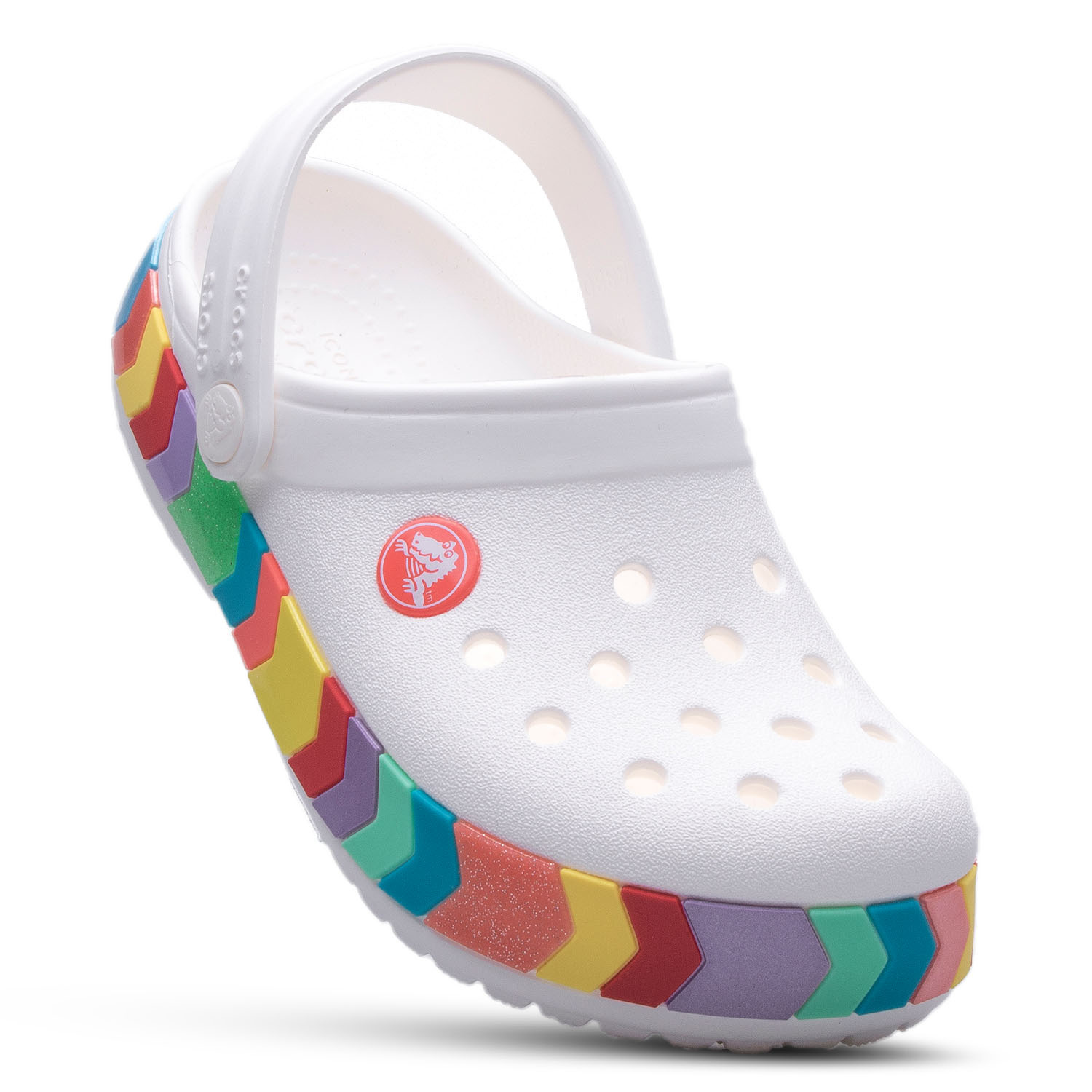 Chodaki CROCS CROCBAND CHEVRON KIDS 207007-100